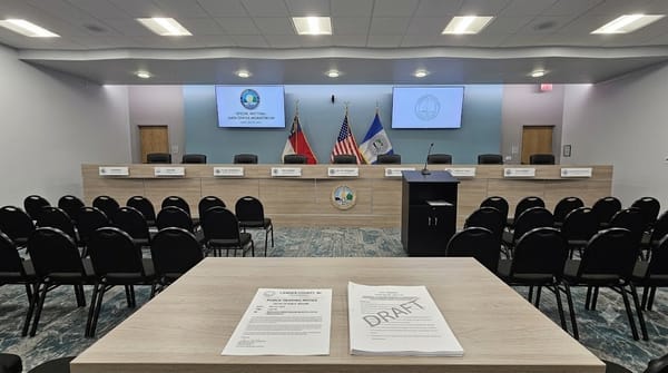 Camden Commissioners: Data Center Moratorium Hearing — Aug. 3, 2026